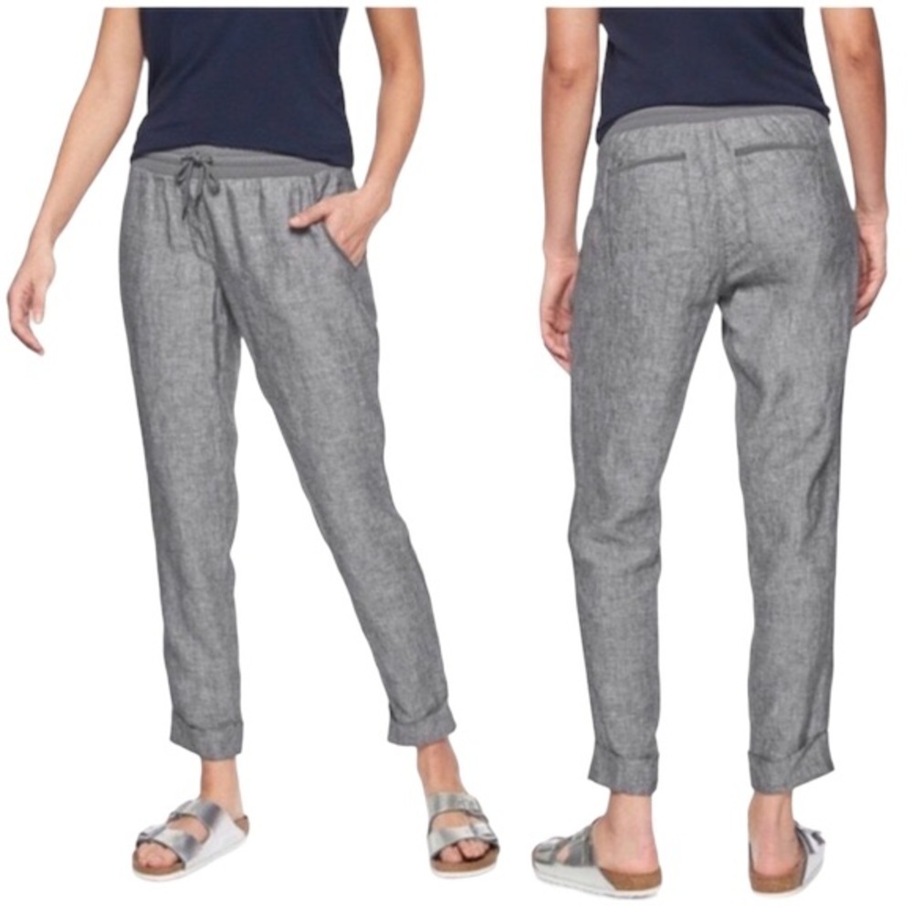 ATHLETA Drawstring Bali Linen Jogger S/175799-03